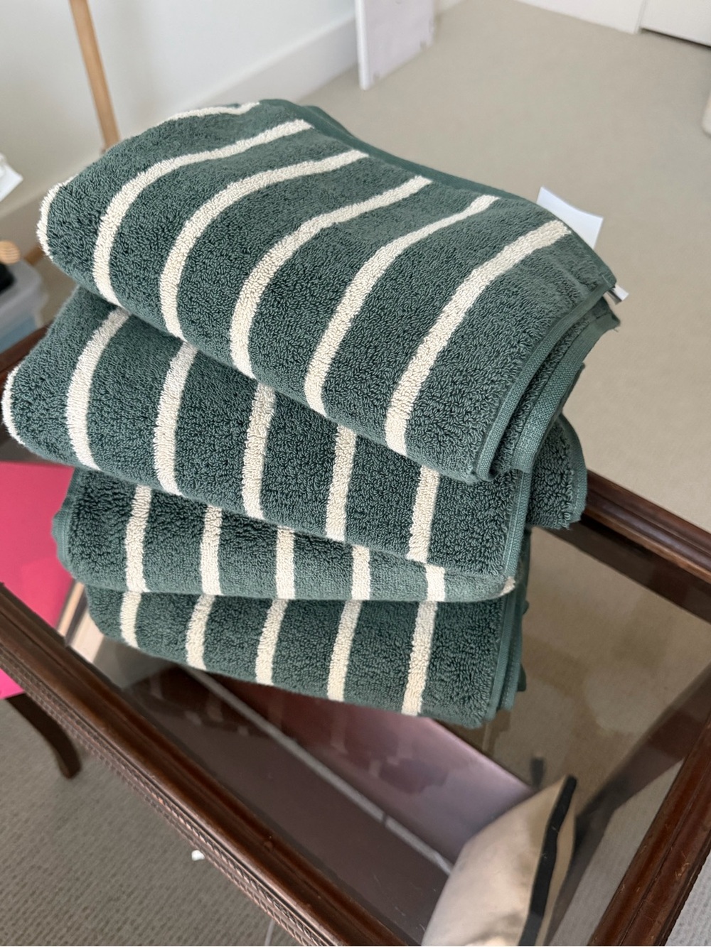 Brooklinen Super Plush Turkish Cotton Hand Towels Set of 4